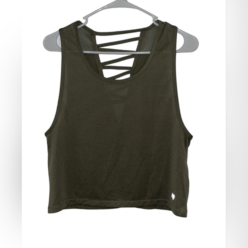 Army Green Tank top, Small